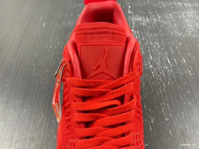 Rep AQ3559-600 Jordan Retro 4 Flyknit Red 0606